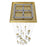 Avenue Original Glacier 25Lt 174" Pendant, Brass/Bubble