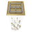 Avenue Original Glacier 25Lt 174" Pendant, Brass/Crystal