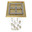 Avenue Original Glacier 25Lt 174" Pendant, Brass/Snow