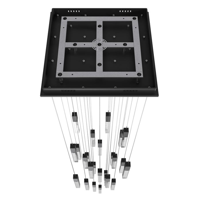 Avenue Original Glacier 25Lt 174" Pendant, Black/Bubble