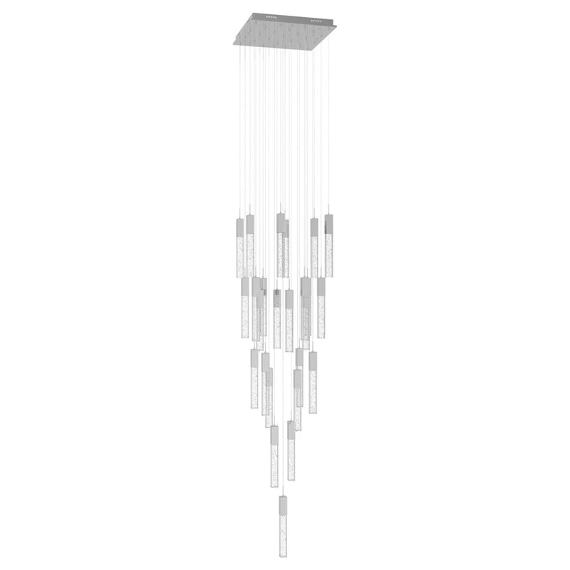Avenue Original Glacier 25Lt 174" Pendant, Chrome/Bubble