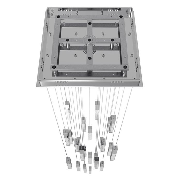 Avenue Original Glacier 25Lt 174" Pendant, Chrome/Bubble