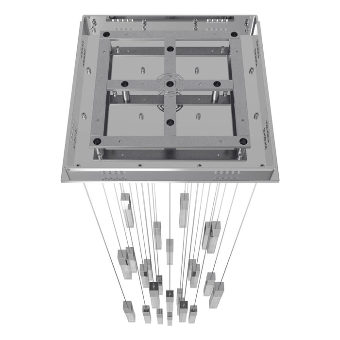 Avenue Original Glacier 25Lt 174" Pendant, Chrome/Snow