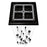 Avenue Original Glacier 25Lt 174" Pendant, Bronze/Snow