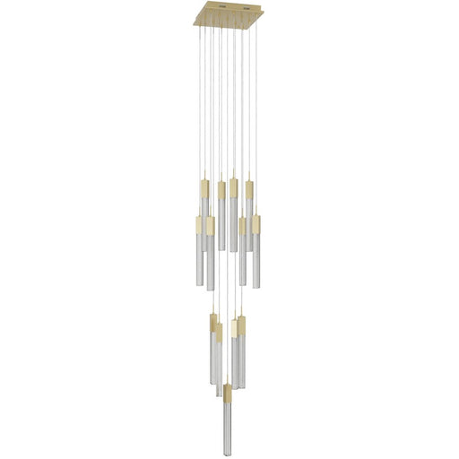 Avenue Lighting Boa 13Lt 148" Pendant/Multi Port, Brass