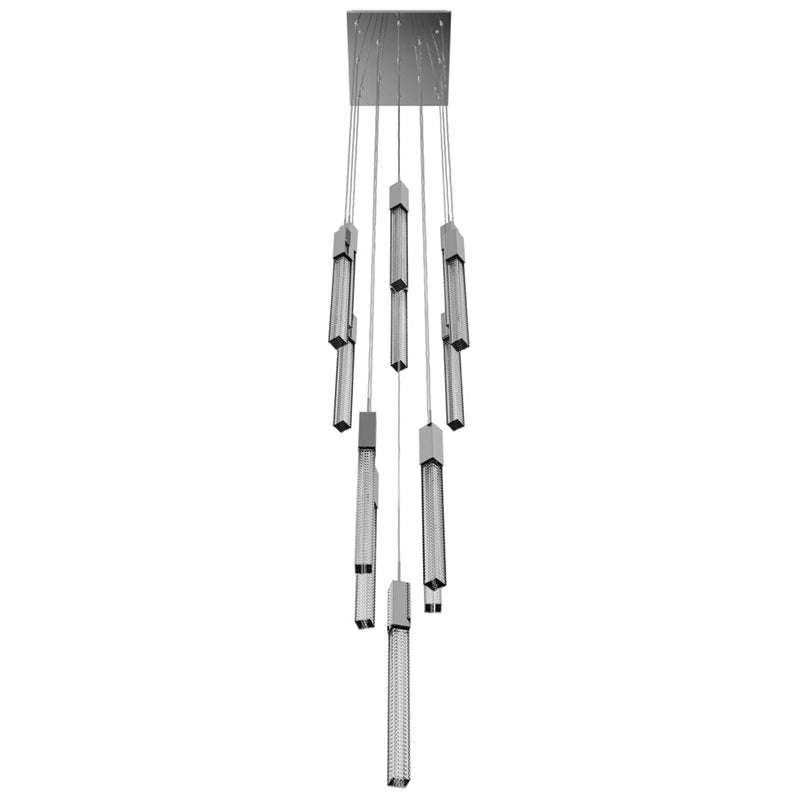 Avenue Lighting Boa 13Lt 148" Pendant/Multi Port, Chrome - HF1905-13-BOA-CH