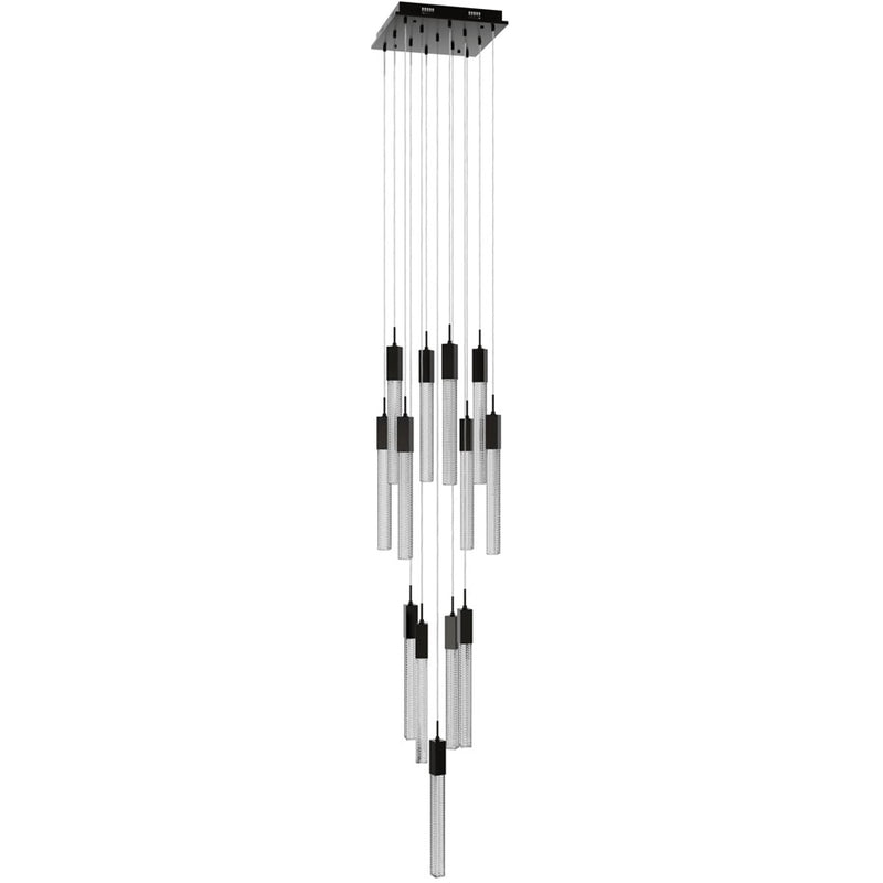 Avenue Lighting Boa 13 Light 148" Pendant, Dark Bronze