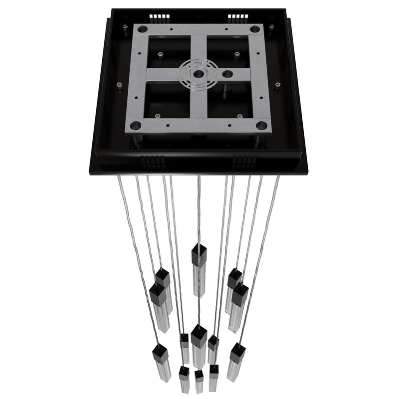 Avenue Lighting Boa 13 Light 148" Pendant, Dark Bronze
