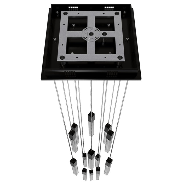 Avenue Lighting Boa 13 Light 148" Pendant, Dark Bronze