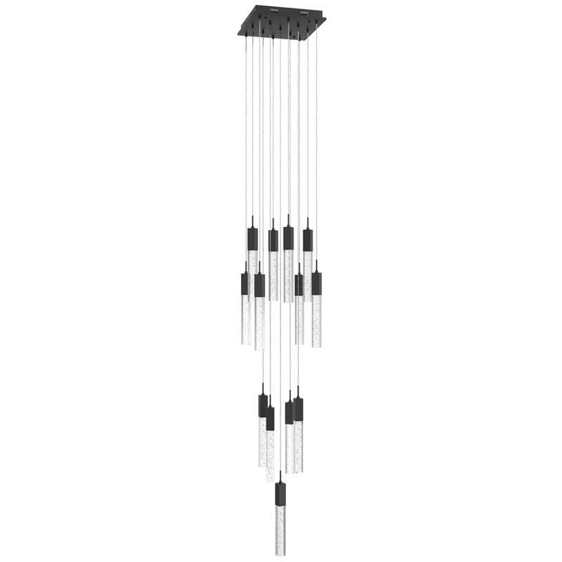 Avenue Original Glacier 13Lt 148" Pendant, Black/Bubble