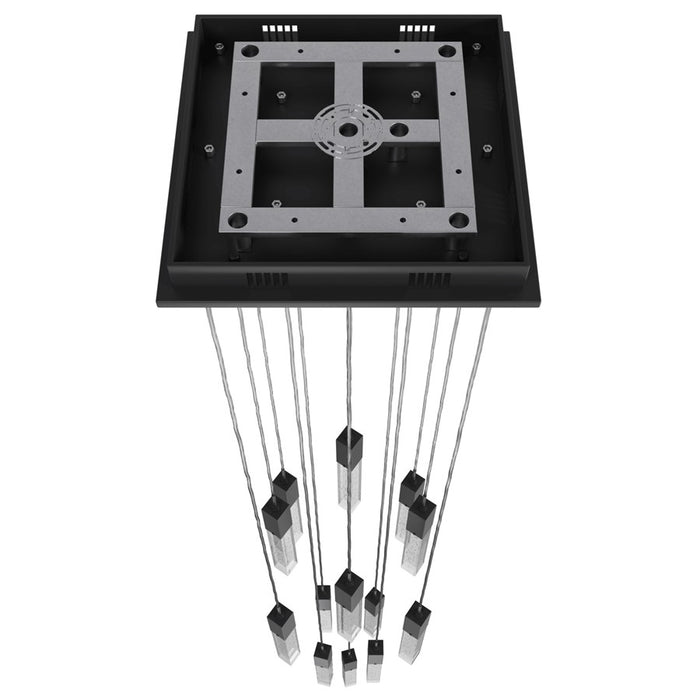 Avenue Original Glacier 13Lt 148" Pendant, Black/Bubble