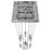 Avenue Original Glacier 13Lt 148" Pendant, Chrome/Crystal