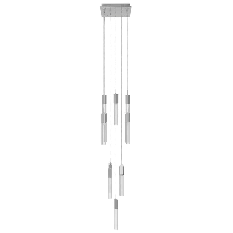 Avenue Original Glacier 13Lt 148" Pendant, Chrome/Snow - HF1905-13-GL-CH-SNW