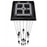 Avenue Original Glacier 13Lt 148" Pendant, Bronze/Bubble