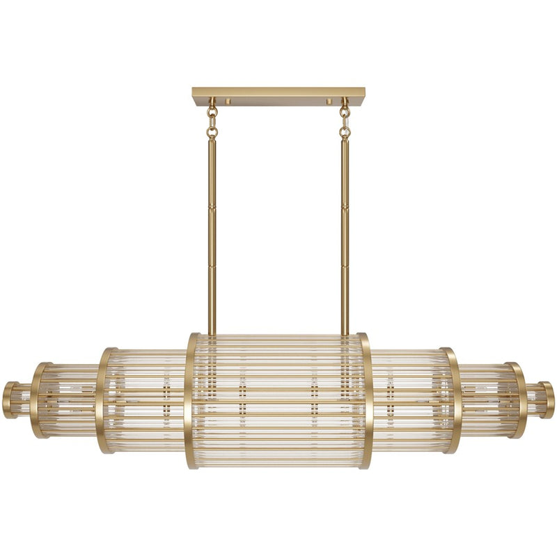 Avenue Lighting Waldorf 28 Light 16" Chandelier, Aged Brass
