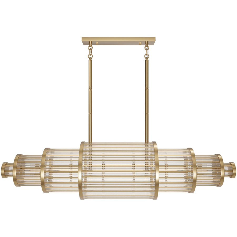 Avenue Lighting Waldorf 28 Light 16" Chandelier, Aged Brass - HF1920-AB