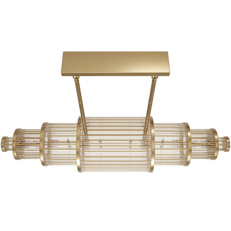 Avenue Lighting Waldorf 28 Light 16" Chandelier, Aged Brass - HF1920-AB