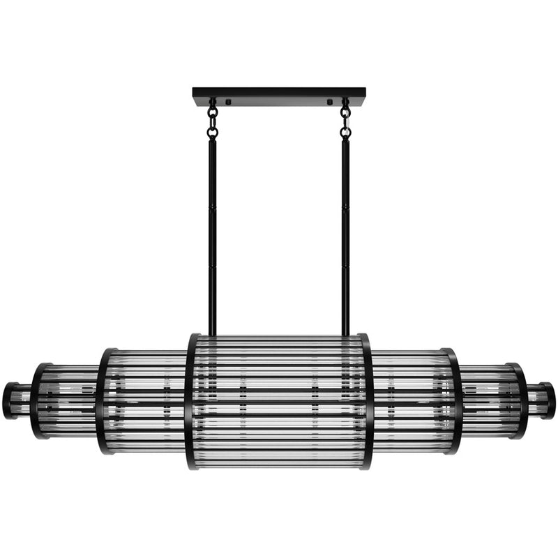 Avenue Lighting Waldorf 28 Light 16" Chandelier, Polished Gunmetal - HF1920-GM