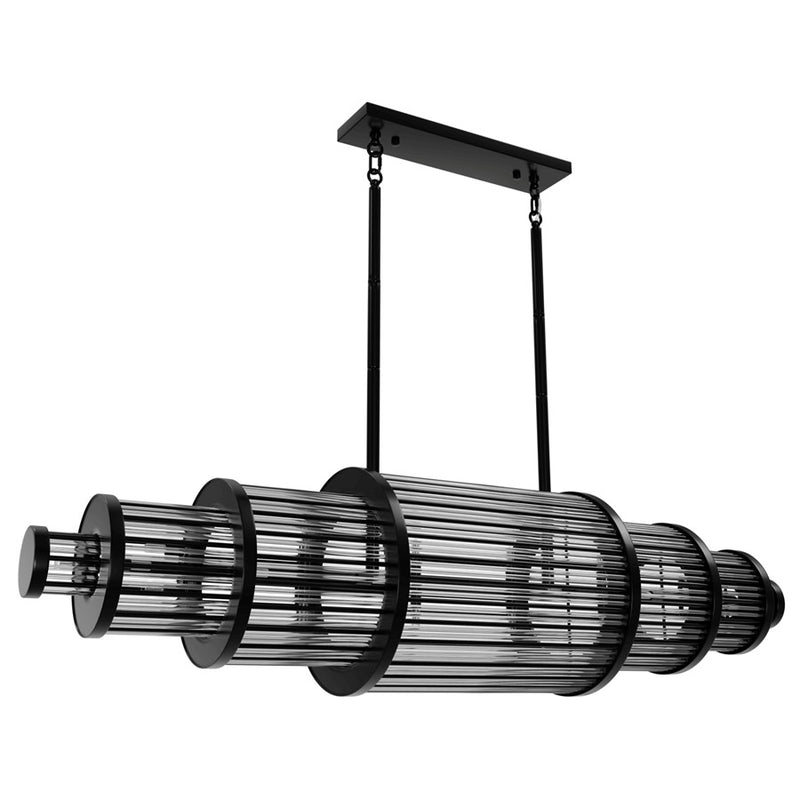 Avenue Lighting Waldorf 28 Light 16" Chandelier, Polished Gunmetal - HF1920-GM