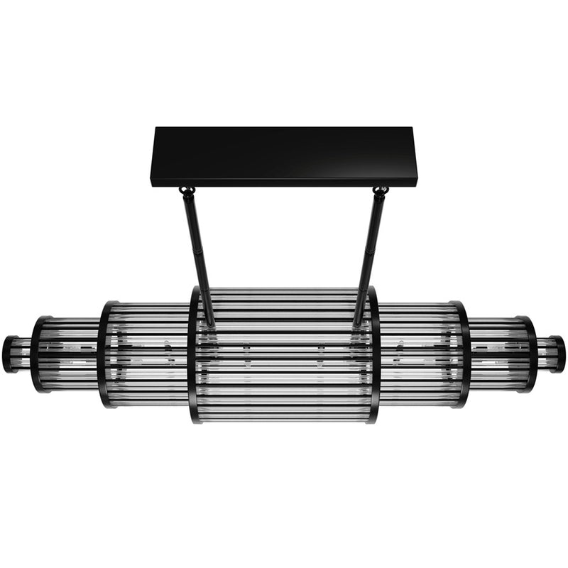Avenue Lighting Waldorf 28 Light 16" Chandelier, Polished Gunmetal - HF1920-GM