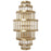 Avenue Lighting Waldorf 8 Light 22" Wall Sconce, Aged Brass - HF1921-AB