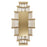 Avenue Lighting Waldorf 8 Light 22" Wall Sconce, Aged Brass