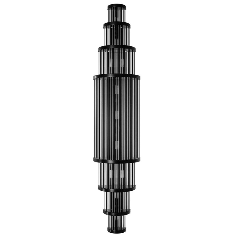 Avenue Lighting Waldorf 11 Light 38" Wall Sconce, Polished Gunmetal - HF1922-GM