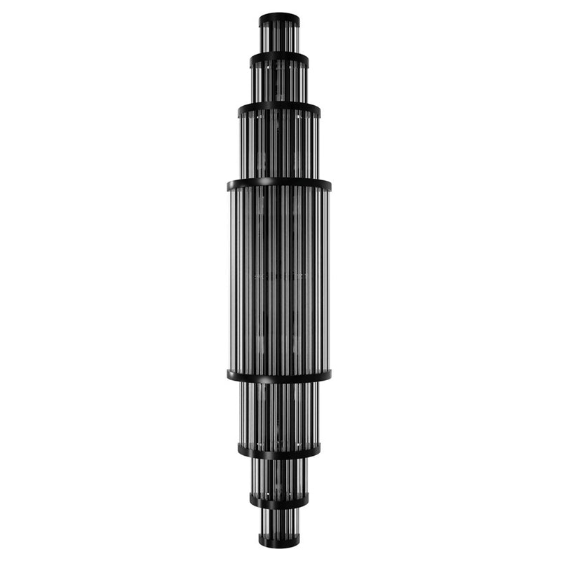 Avenue Lighting Waldorf 14 Light 50" Wall Sconce, Polished Gunmetal - HF1923-GM