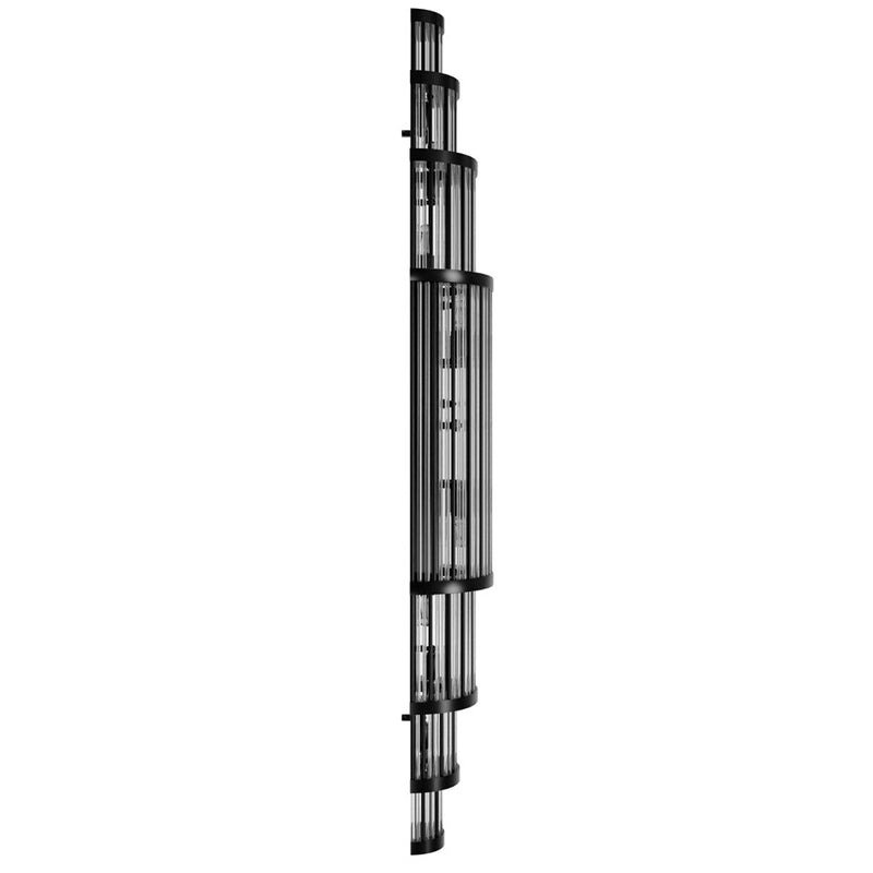 Avenue Lighting Waldorf 14 Light 50" Wall Sconce, Polished Gunmetal - HF1923-GM