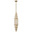Avenue Lighting Waldorf 13 Light 38" Pendant, Aged Brass - HF1925-AB
