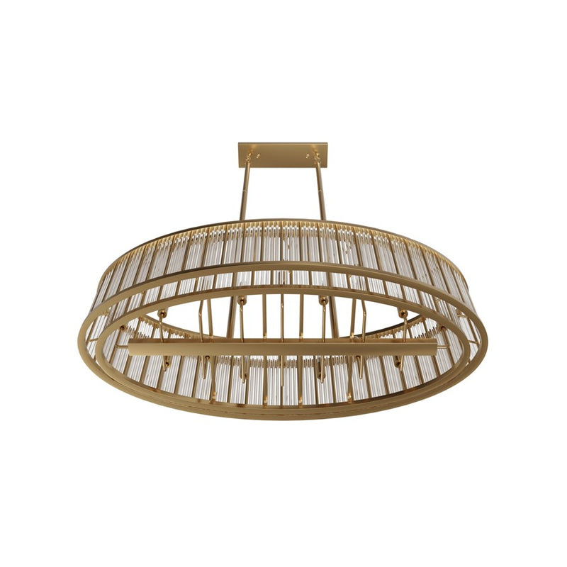 Avenue Lighting Waldorf 16 Light 16" Chandelier, Aged Brass - HF1927-AB