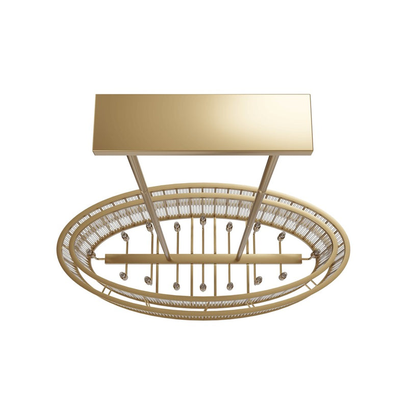 Avenue Lighting Waldorf 16 Light 16" Chandelier, Aged Brass - HF1927-AB