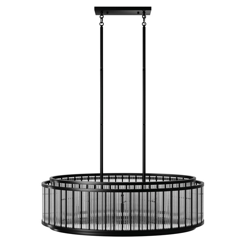 Avenue Lighting Waldorf 16 Light 16" Chandelier, Polished Gunmetal - HF1927-GM