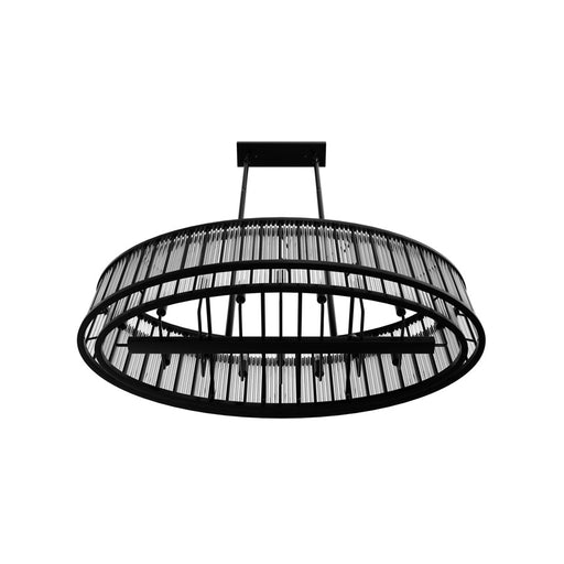 Avenue Lighting Waldorf 16 Light 16" Chandelier, Polished Gunmetal