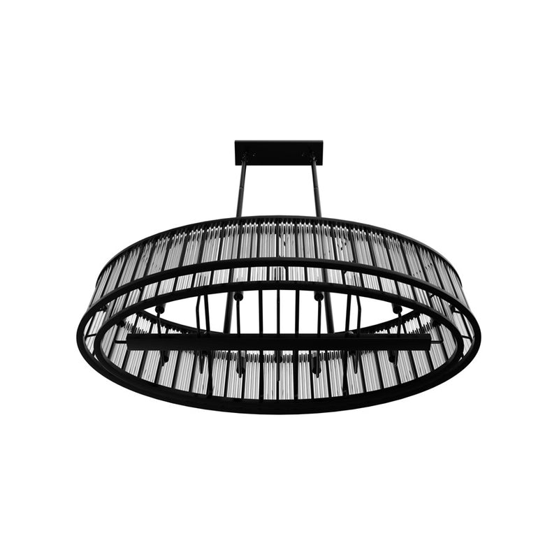Avenue Lighting Waldorf 16 Light 16" Chandelier, Polished Gunmetal - HF1927-GM