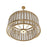 Avenue Lighting Waldorf 12 Light 16" Chandelier, Aged Brass