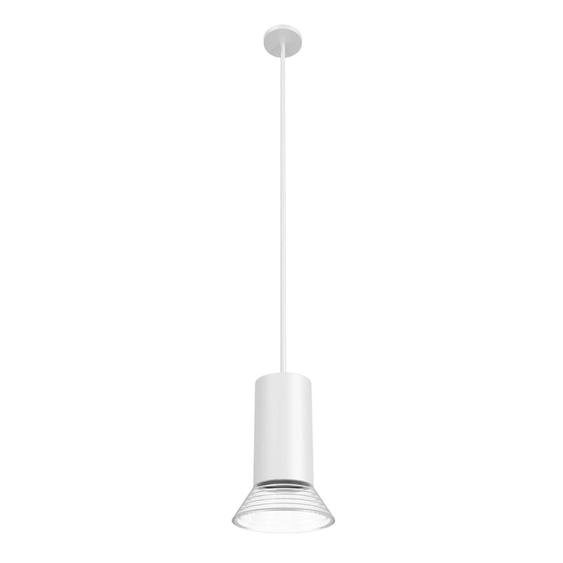 Avenue Lighting Newport 1 Light 8" Pendant, White - HF1950-WHT