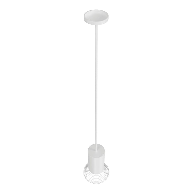 Avenue Lighting Newport 1 Light 8" Pendant, White - HF1950-WHT