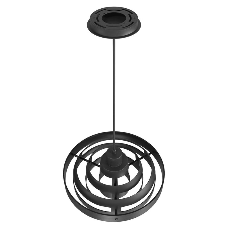 Avenue Lighting Newport 1 Light 7" Pendant, Black - HF1952-BK