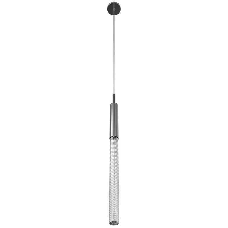 Avenue Lighting Main St. 1Lt 108" Studded Glass Pendant, Nickel - HF2020-BOA-PN
