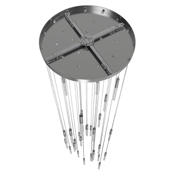 Avenue Lighting Main St. 31Lt 158" Pendant/Multi Port, Nickel