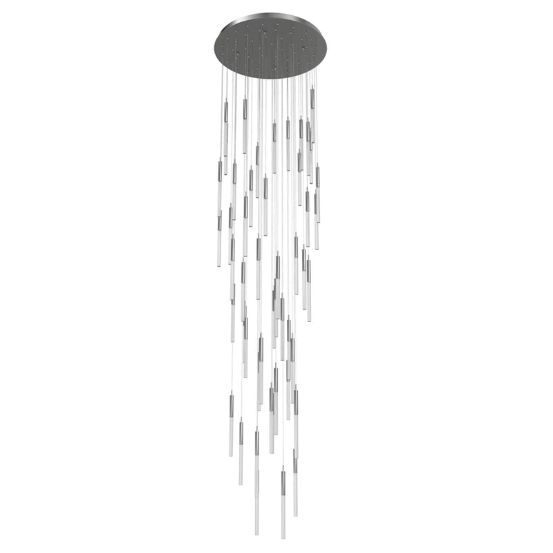 Avenue Lighting Main St. 51Lt 158" Pendant/Multi Port, Nickel - HF2051-BOA-PN