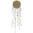 Avenue Lighting Main St. 51Lt 158" Snow Acyrlic Pendant, Brass