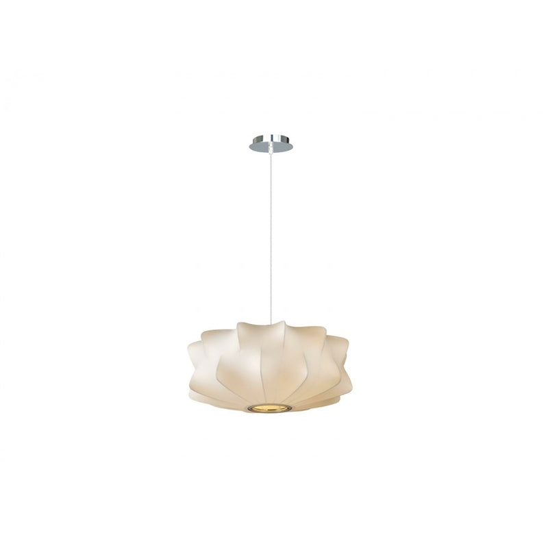 Avenue Lighting Melrose Pl. 2 Light 6" Pendant, White