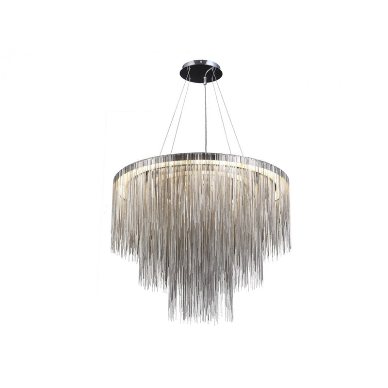 Avenue Lighting Fountain Ave. AC LED 30" Chandelier, Chrome