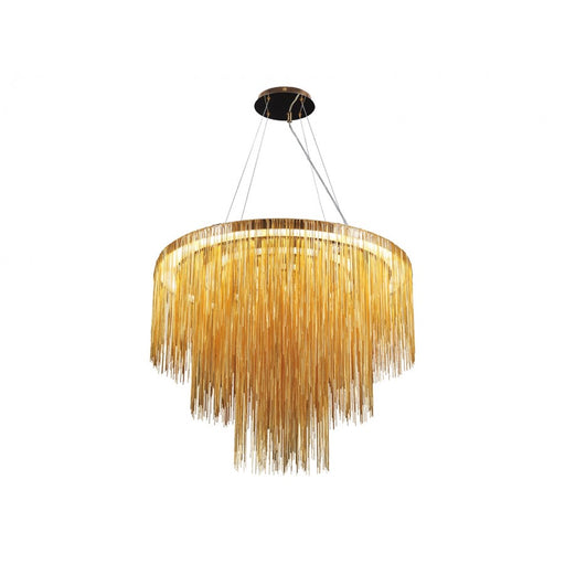Avenue Lighting Fountain Ave. Integrated AC LEDLt 30" Pendant, Gold - HF2222-G