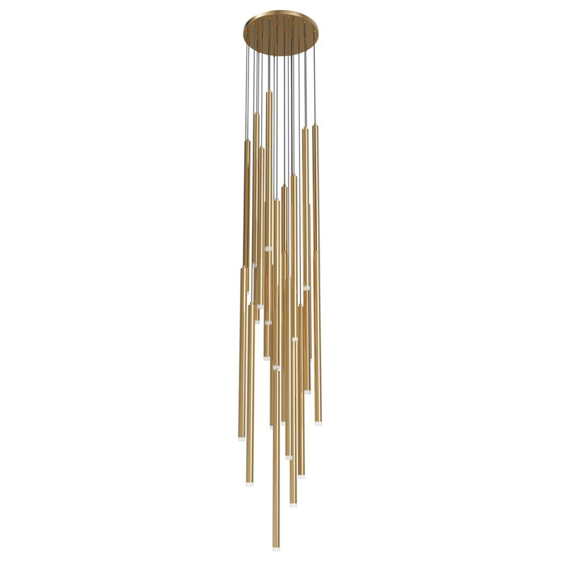Avenue Lighting Filmore Ave. 25Lt 210" Pendant/Multi Port , Brass - HF2800-AB