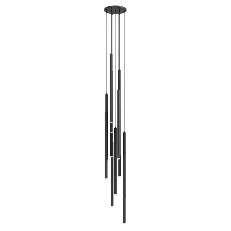 Avenue Lighting Filmore Ave. 13Lt 214" Pendant/Multi Port , Black - HF2801-BLK