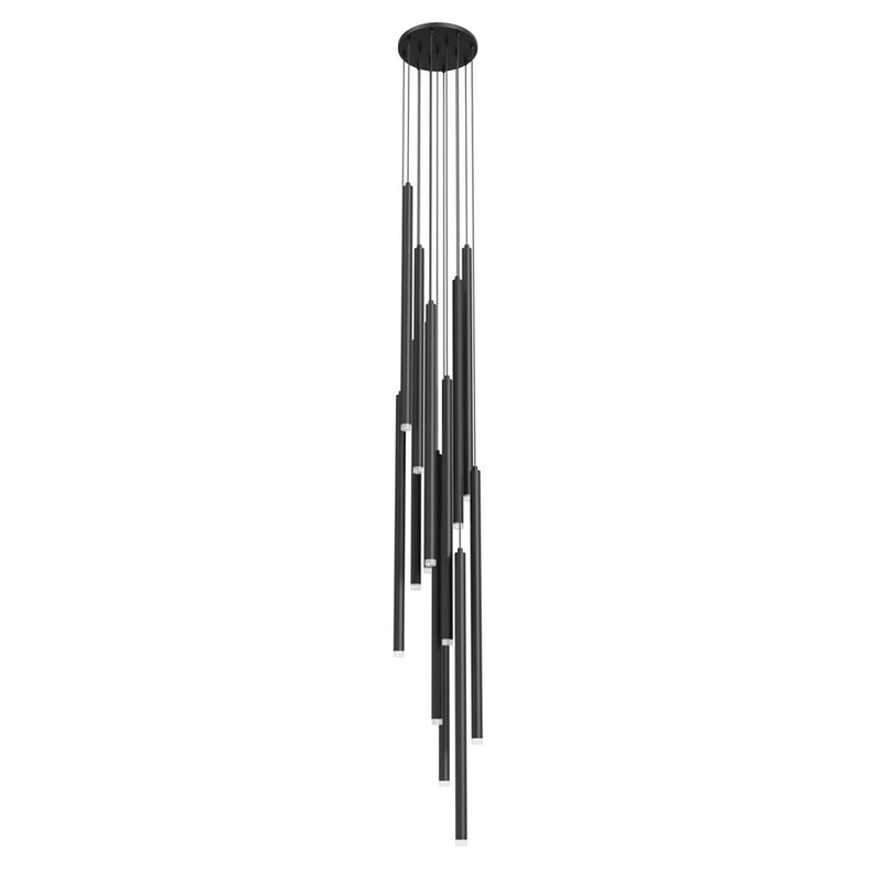 Avenue Lighting Filmore Ave. 13Lt 214" Pendant/Multi Port , Black - HF2801-BLK