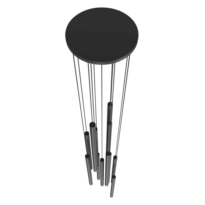 Avenue Lighting Filmore Ave. 13Lt 214" Pendant/Multi Port , Black